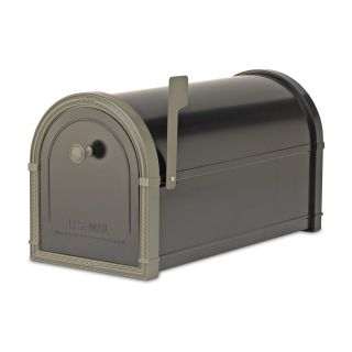 A thumbnail of the Architectural Mailboxes 5503 Black with Bronze Trim