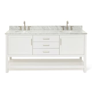 A thumbnail of the Ariel R073DCW2OVO White / Carrara White Top