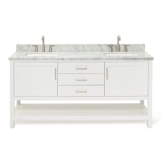 A thumbnail of the Ariel R073DCWRVO White / Carrara White Top