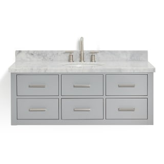 A thumbnail of the Ariel W049SCWOVO Grey / Carrara White Top
