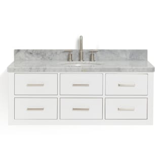 A thumbnail of the Ariel W049SCWOVO White / Carrara White Top