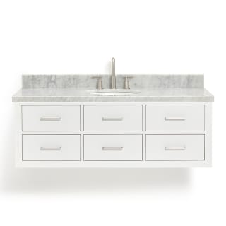 A thumbnail of the Ariel W055SCWOVO White / Carrara White Top