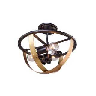 A thumbnail of the Artcraft Lighting AC11233 Dark Bronze / Satin Brass