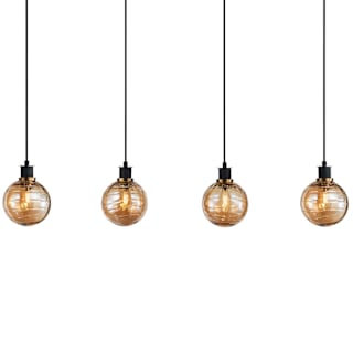 A thumbnail of the Artcraft Lighting AC11874 Black / Brushed Brass / Amber
