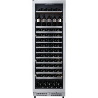 Avallon black store stainless beverage cooler