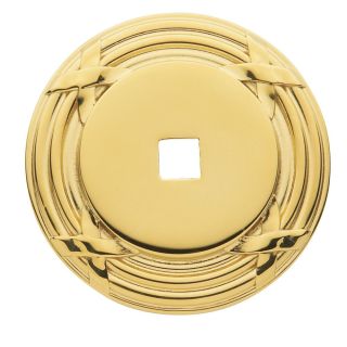 Brass knob ½ diameter with backplate