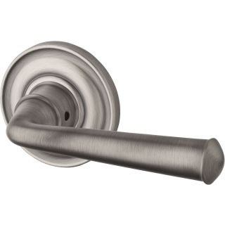 Baldwin Federal Keyed Door Lever with Traditional Arch Rose