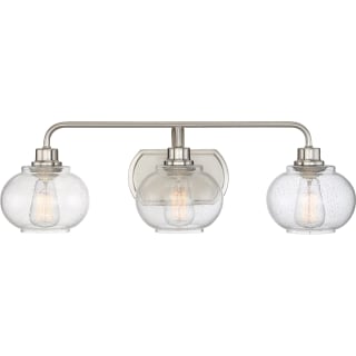 Bellevue Mvbf1068bn Brushed Nickel Seneca 3 Light 27 Wide Bathroom Vanity Light Lightingdirect Com
