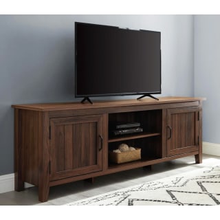 Dark walnut hot sale tv stand
