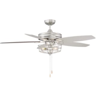 Bellevue Sh2006bn Brushed Nickel 52 Industrial Ceiling Fan Light Kit Included Lightingdirect Com