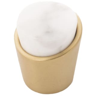 A thumbnail of the Belwith Keeler B077038 Brushed Golden Brass and Matte White