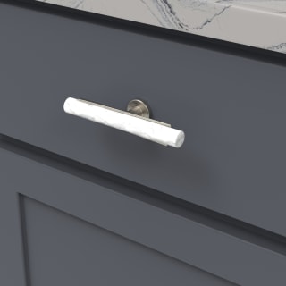 A thumbnail of the Belwith Keeler B077044 White Marble / Satin Nickel