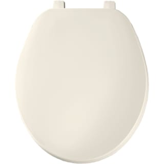 White Bemis 70-000 Closed Front with Cover Toilet Seat Round 