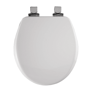 Bemis 9170chsl 346 Biscuit Round Close Front Toilet Seat With Chrome Hinges And Lid With Whisper Close And Sta Tite Seat Fastening System Faucet Com