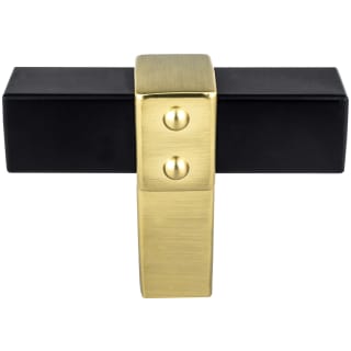 A thumbnail of the Berenson BN-RIVET-REBEL-KNOB Matte Black / Modern Brushed Gold
