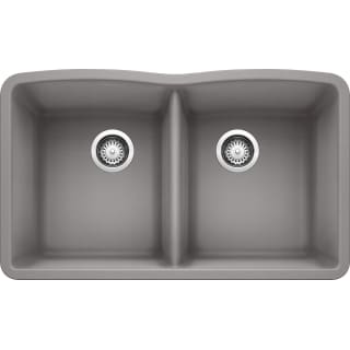 Blanco 440183 Metallic Gray Diamond 32 Undermount Double Basin Silgranit Kitchen Sink Faucet Com