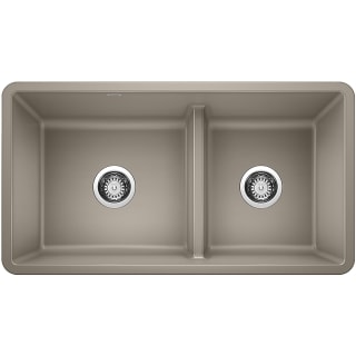 Blanco 442522 Truffle Precis 33 Undermount Double Basin Silgranit Kitchen Sink Faucet Com
