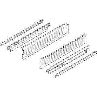 Blum 330m400pc15 W White Metabox 16 Inch Full Extension Bottom