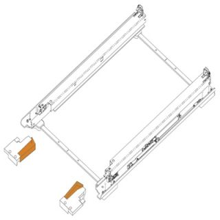 Blum 569r5337bd Zinc Plated Tandem Plus Blumotion 21 Inch Full
