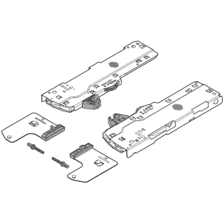 A thumbnail of the Blum T60L7540 Dust Gray