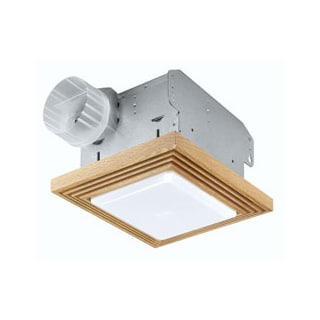 Broan 707 Oak Bathroom Fan Light 70 Cfm 3 5 Sones Ventingdirect Com