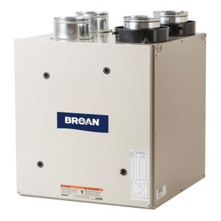 Broan HRV90T N/A 90 CFM Heat Recovery Ventilator with Top Ports -  VentingDirect.com