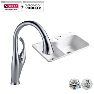 A thumbnail of the Build Smart Kits K-6626-6U/D9192-DST Arctic Stainless Faucet