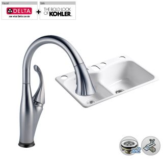 A thumbnail of the Build Smart Kits K-6626-6U/D9192T-DST Arctic Stainless Faucet