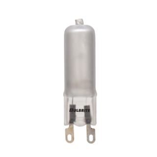 Bulbrite 860835 Frost Pack of 5 40 Watt Dimmable T4 G9 Halogen Bulbs 460 Lumens and 2900K LightingDirect