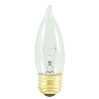Base with Medium Screw Bulbrite 861105 40 W Dimmable CA10 Shape Incandescent Bulb E26 50 Pack Clear 