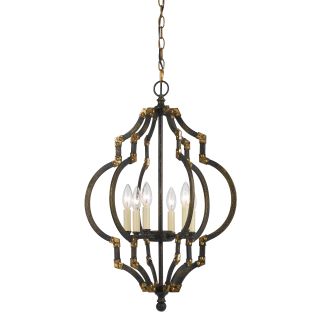 A thumbnail of the Cal Lighting FX-3593-6 Iron / Antiqued Gold