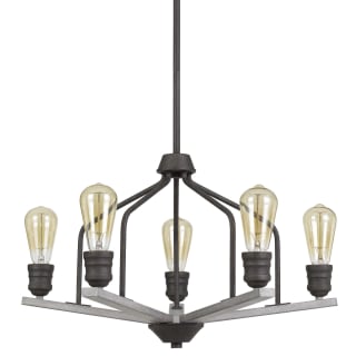 A thumbnail of the Cal Lighting FX-3716-5 Textured Bronze / Drifted Wood