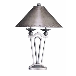A thumbnail of the Cal Lighting BO-2410 Antique Silver/Brushed Steel