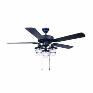 Canarm Cf52cat5bk Black Catena 52 5 Blade Indoor Ceiling Fan