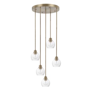 Capital Lighting 321151PN 426 Polished Nickel Mid Century 5 Light