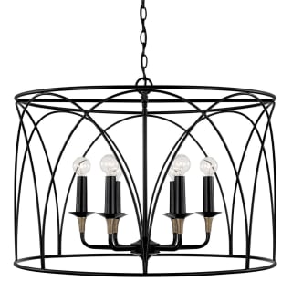 A thumbnail of the Capital Lighting 345661 Matte Black with Brass