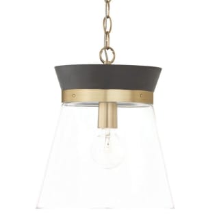 A thumbnail of the Capital Lighting 347311 Black Stain / Matte Brass