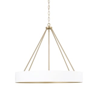 A thumbnail of the Capital Lighting 453041 Matte Brass / White