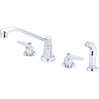 Chrome Central Brass 0126-A 1.5 GPM Deck Mounted Kitchen Faucet 