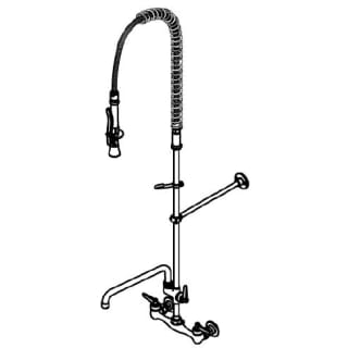 Central Brass 80047 Ule60 Ad3 Polished Chrome 1 1 Gpm Wall Mounted