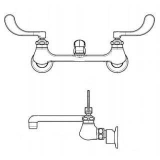 A thumbnail of the Chicago Faucets 540-LD317WXFAB Chrome