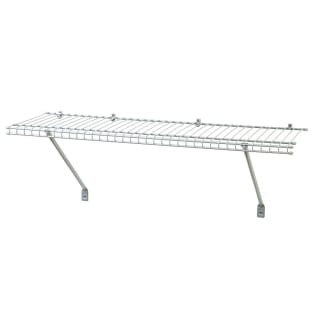 Satin Chrome Wire Shelf Kit 36 Inch, Closetmaid Wire Shelving Weight Limit
