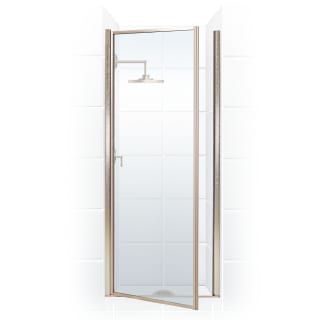 Coastal Shower Doors L25 69o C Black Bronze Legend Series 25 X 68 Framed Hinge Shower Door With Clear Glass Faucet Com