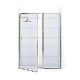 Coastal Shower Doors L31il11 66o A Oil Rubbed Bronze Legend Series 42 X 66 Framed Hinge Swing Shower Door With Inline Panel With Obscure Glass Faucet Com