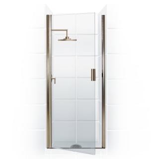 72 x 24 inch Frameless Shower Door in Brushed Nickel