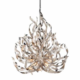 A thumbnail of the Corbett Lighting 154-412 Silver Leaf And Polished Stainless Finish