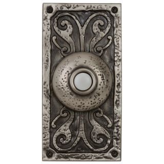 Please Ring Burnished Antique Doorbell Button