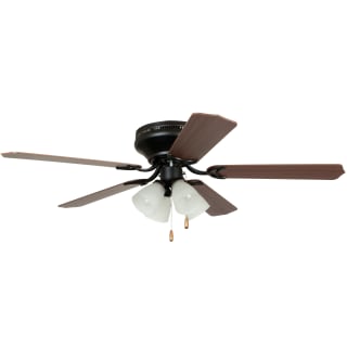 Craftmade Ceiling Fan with 52"Blade Span and 4-Light in Polished Brass BRC52PB5C 