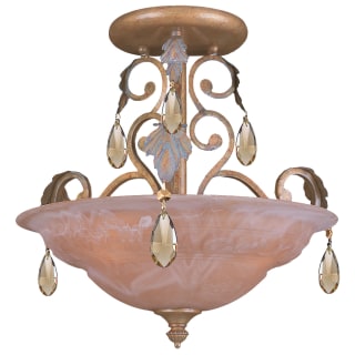 A thumbnail of the Crystorama Lighting Group 6903 Florentine Bronze / Golden Teak Hand Polished