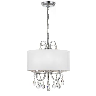 A thumbnail of the Crystorama Lighting Group 6623-CL-MWP Polished Chrome